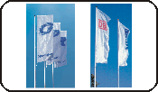 Werbefahnen - Flaggen Siebdruck